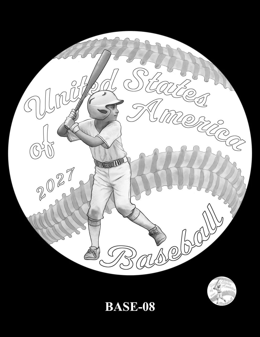 BASE-08 -- 2027 Youth Sports Quarters - Baseball