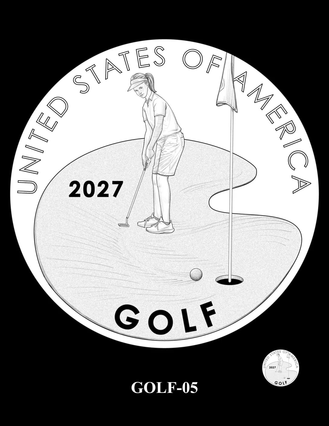 GOLF-05 -- 2027 Youth Sports Quarters - Golf