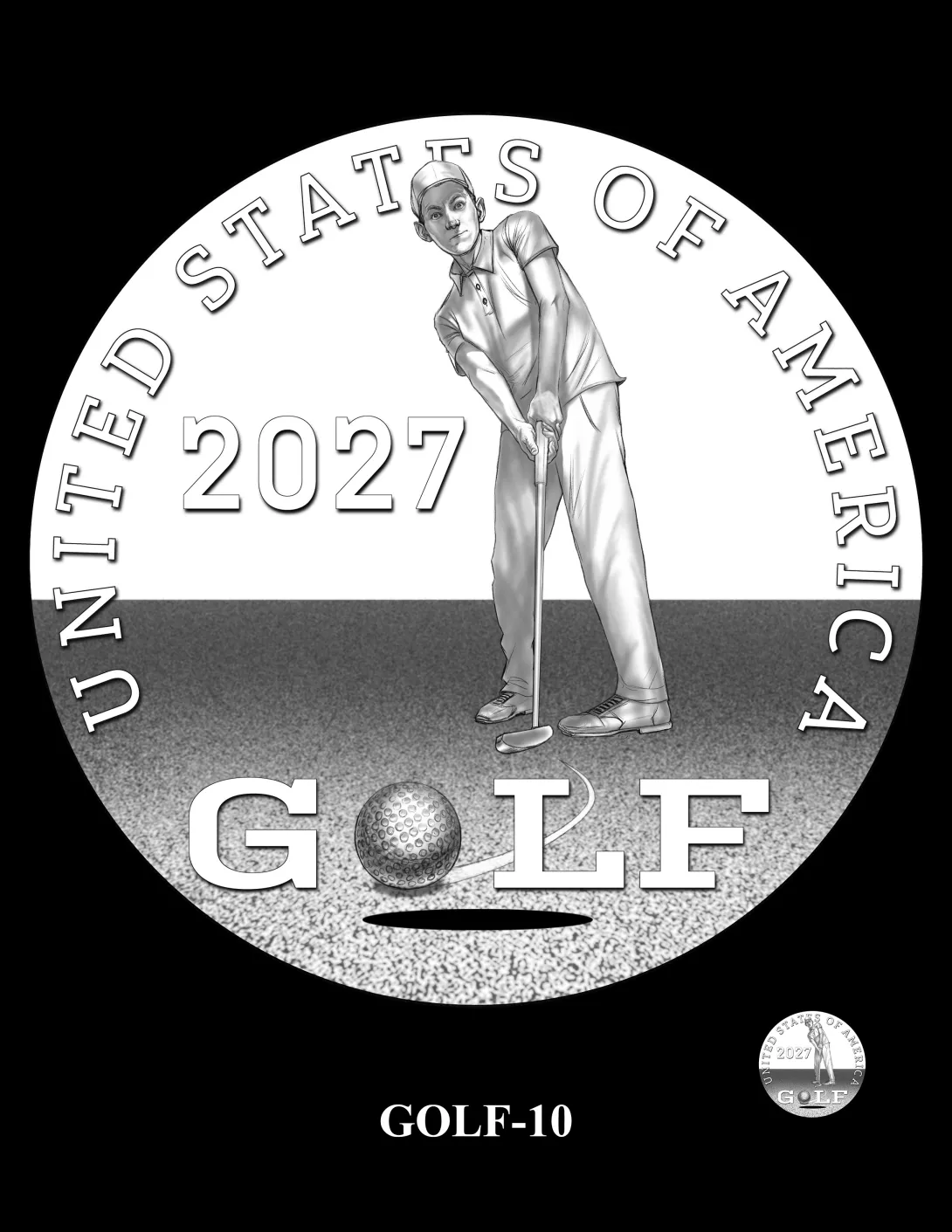 GOLF-10 -- 2027 Youth Sports Quarters - Golf