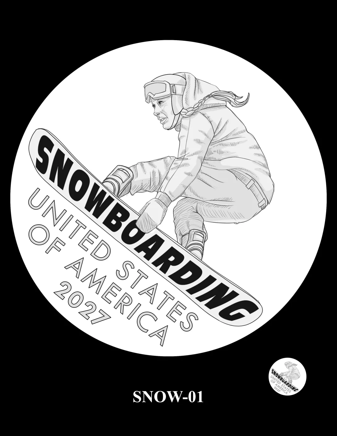 SNOW-01 -- 2027 Youth Sports Quarters - Snowboarding