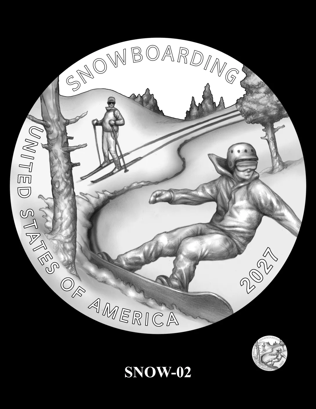 SNOW-02 -- 2027 Youth Sports Quarters - Snowboarding