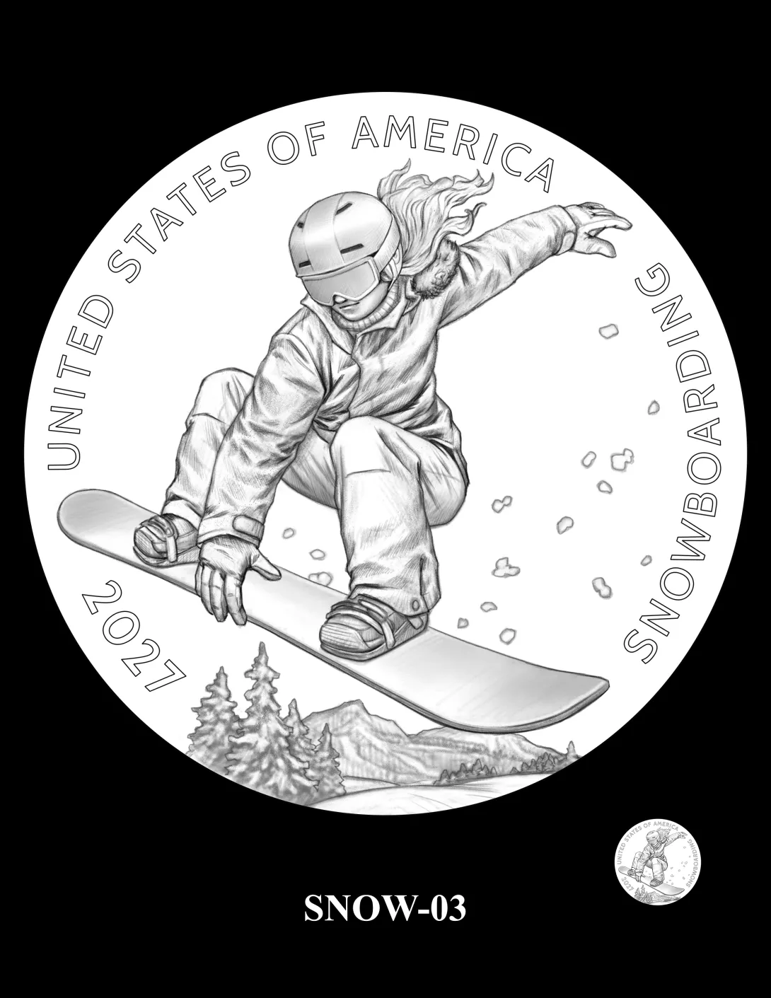 SNOW-03 -- 2027 Youth Sports Quarters - Snowboarding