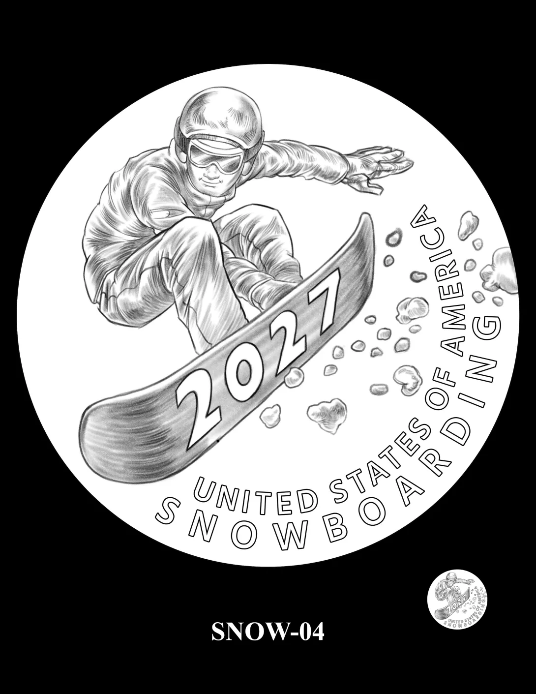 SNOW-04 -- 2027 Youth Sports Quarters - Snowboarding