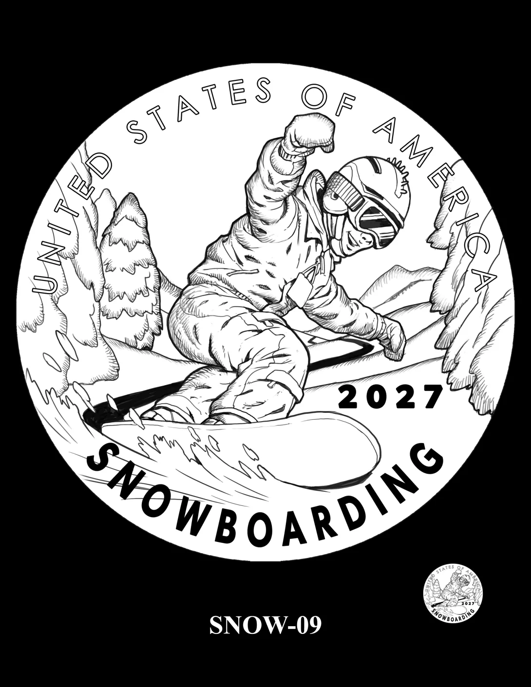 SNOW-09 -- 2027 Youth Sports Quarters - Snowboarding